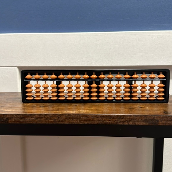 Abacus Plastic  black and brown - Picture 1 of 2